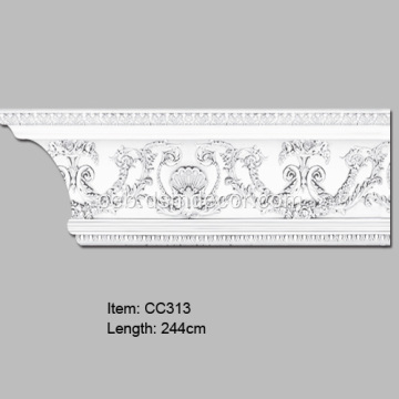 Daghang Gidak-on nga Polyurethane Decorative Crown Mouldings